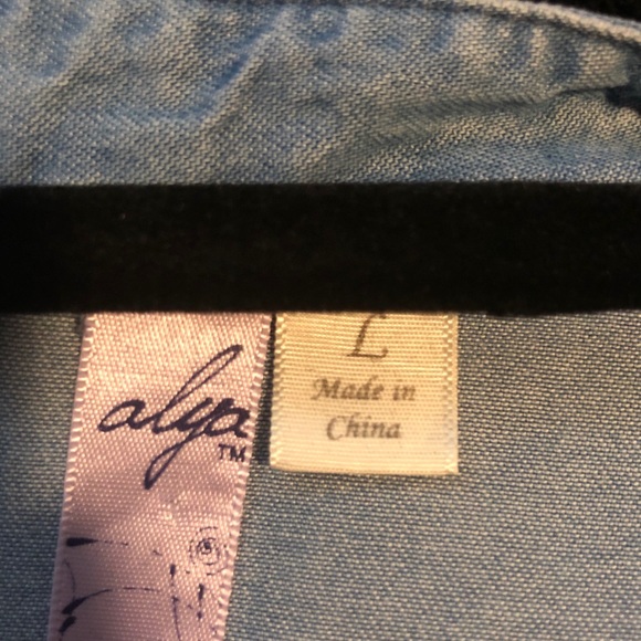 Denim Sleeveless Dress - Picture 2 of 3